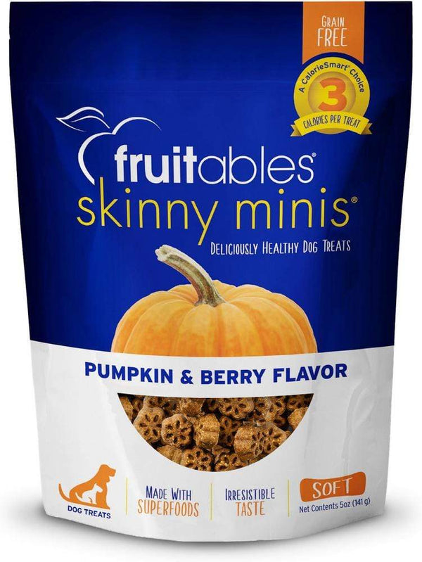 Fruitables Skinny Mini Pumpkin and Blueberry Dog Treats