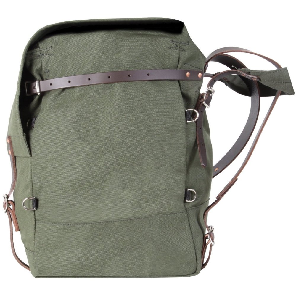 64 Liter Capacity Olive Drab Canvas Box Style Standard Food Pack ;