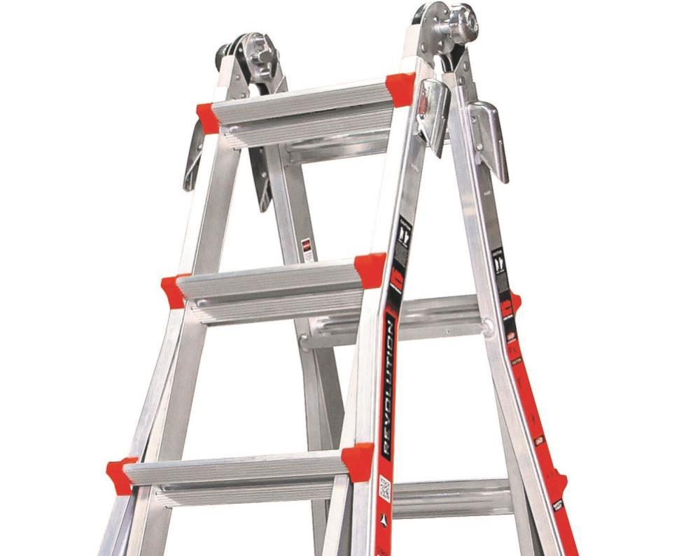 Revolution M22 Aluminum Type-1A 300lb Telescoping Multi-Position Ladder with Ratchet Leg Leveler