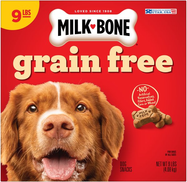 Milk-Bone Grain-Free Biscuits Dog Treats