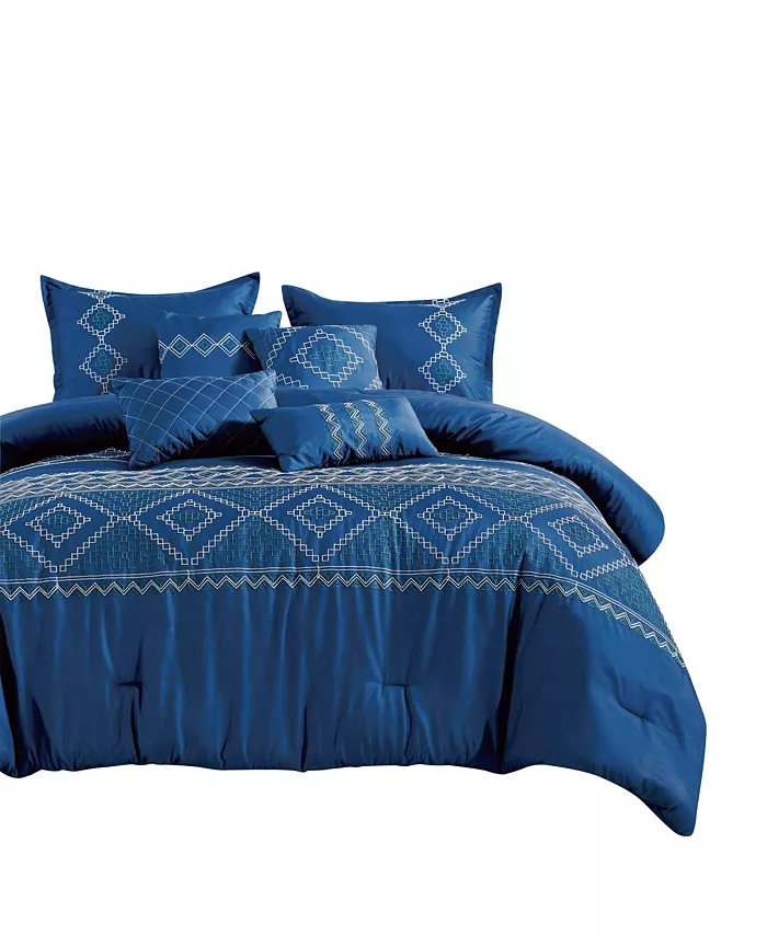 MarCielo 7 PCS Bedding Comforter Set Eshey