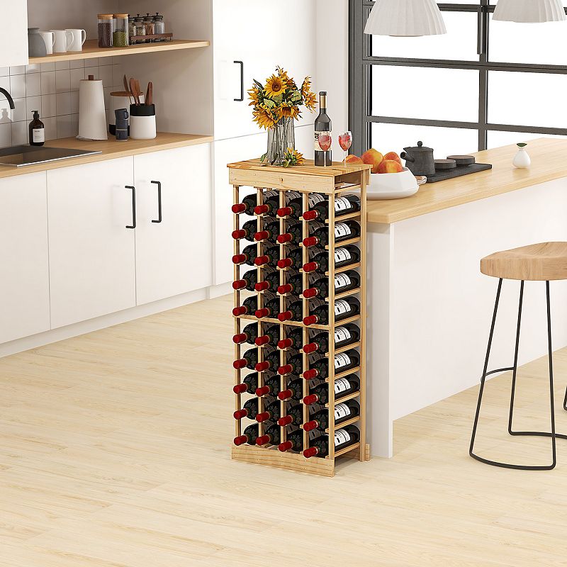 40 Bottles Modular Wine Rack