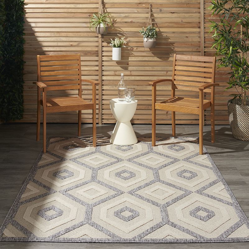 Nourison Palamos Begonia Outdoor Area Rug