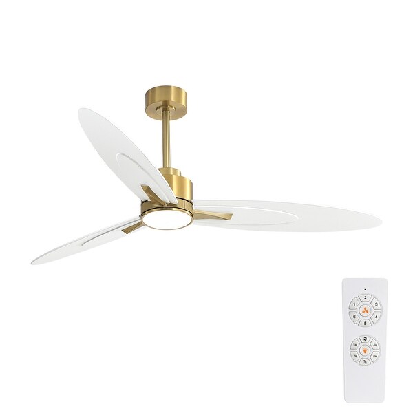 WINGBO 60-in 3-Blades Indoor Ceiling Fan with LED Light and Remote Shopping - The Best Deals on Ceiling Fans | 41287940