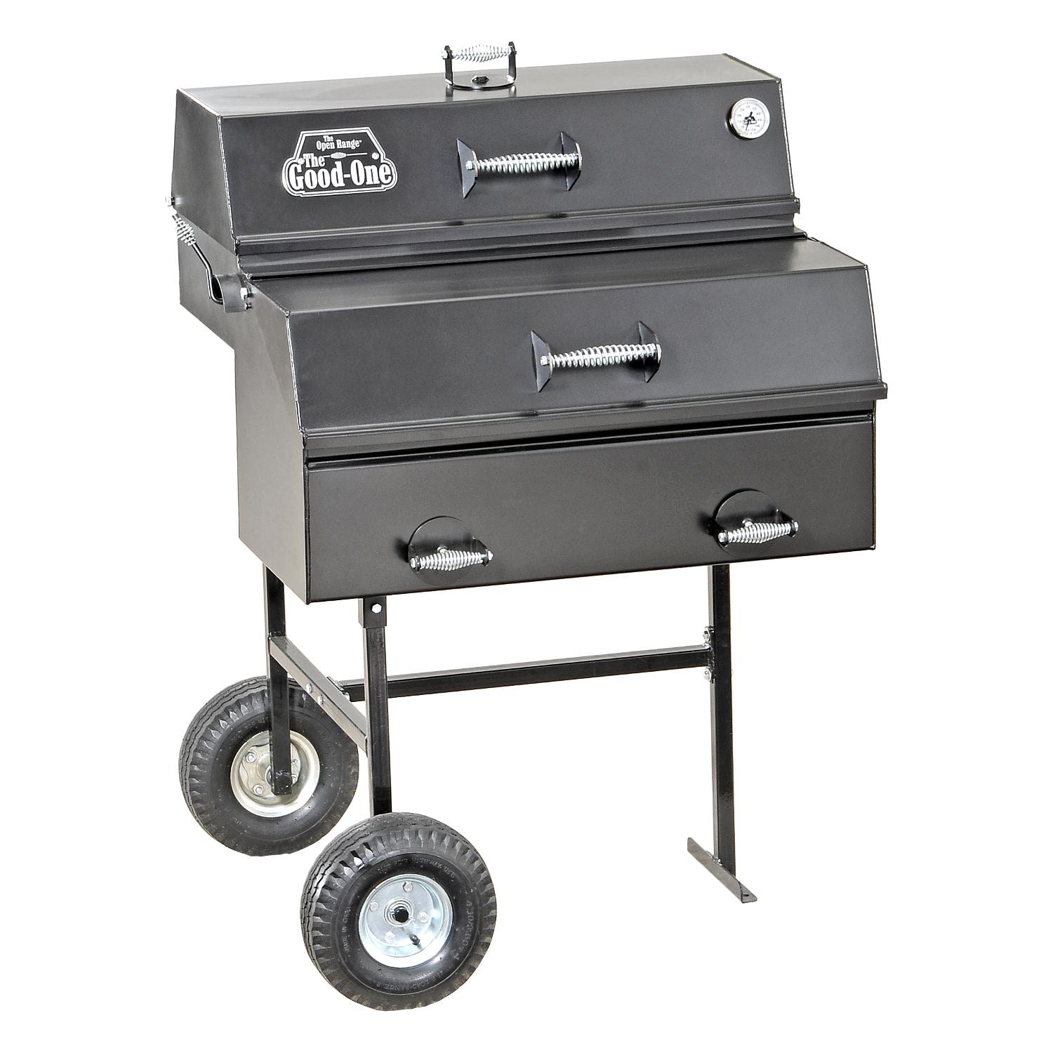 The Good-One Open Range Gen III 36-Inch Freestanding Charcoal Smoker