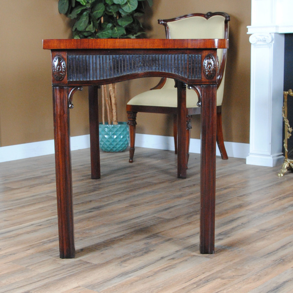 NVIN0277  Niagara Furniture  Vintage Kittinger Mahogany Console   Traditional   Console Tables   by Niagara Furniture  Houzz