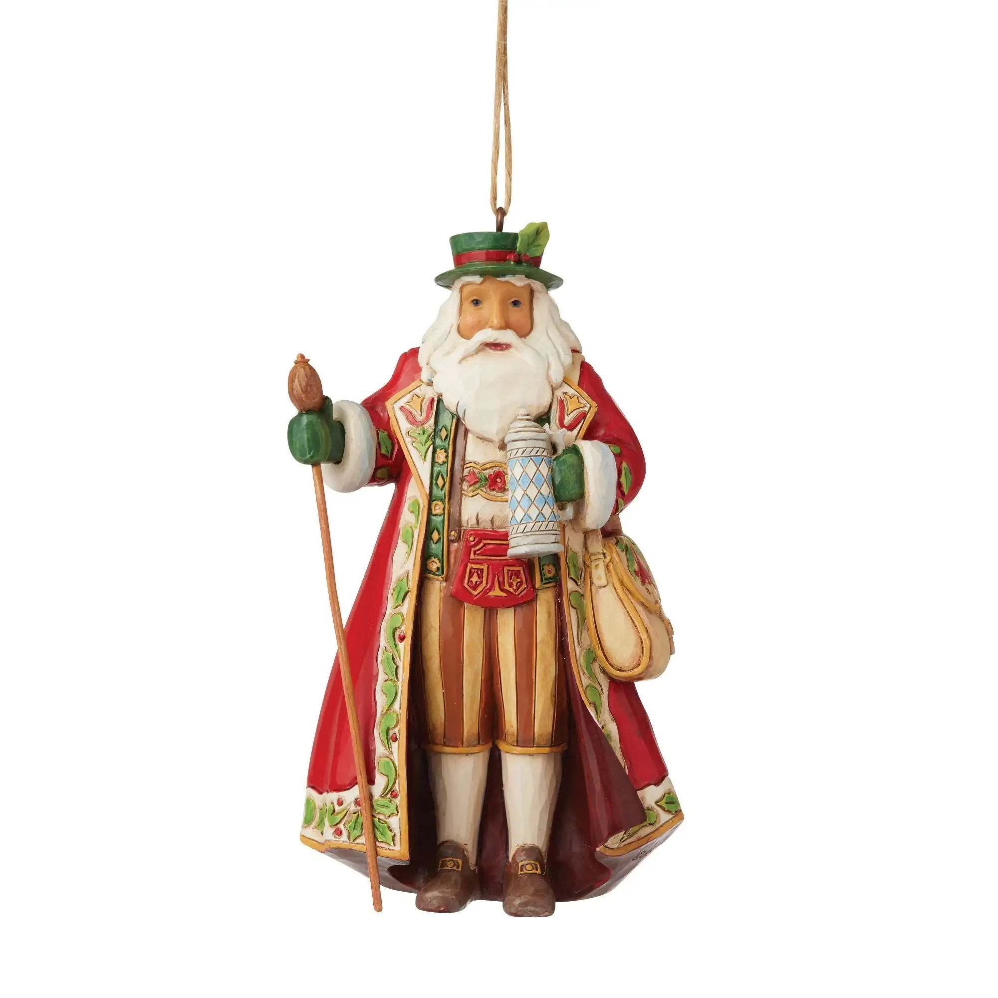 German Santa Ornament