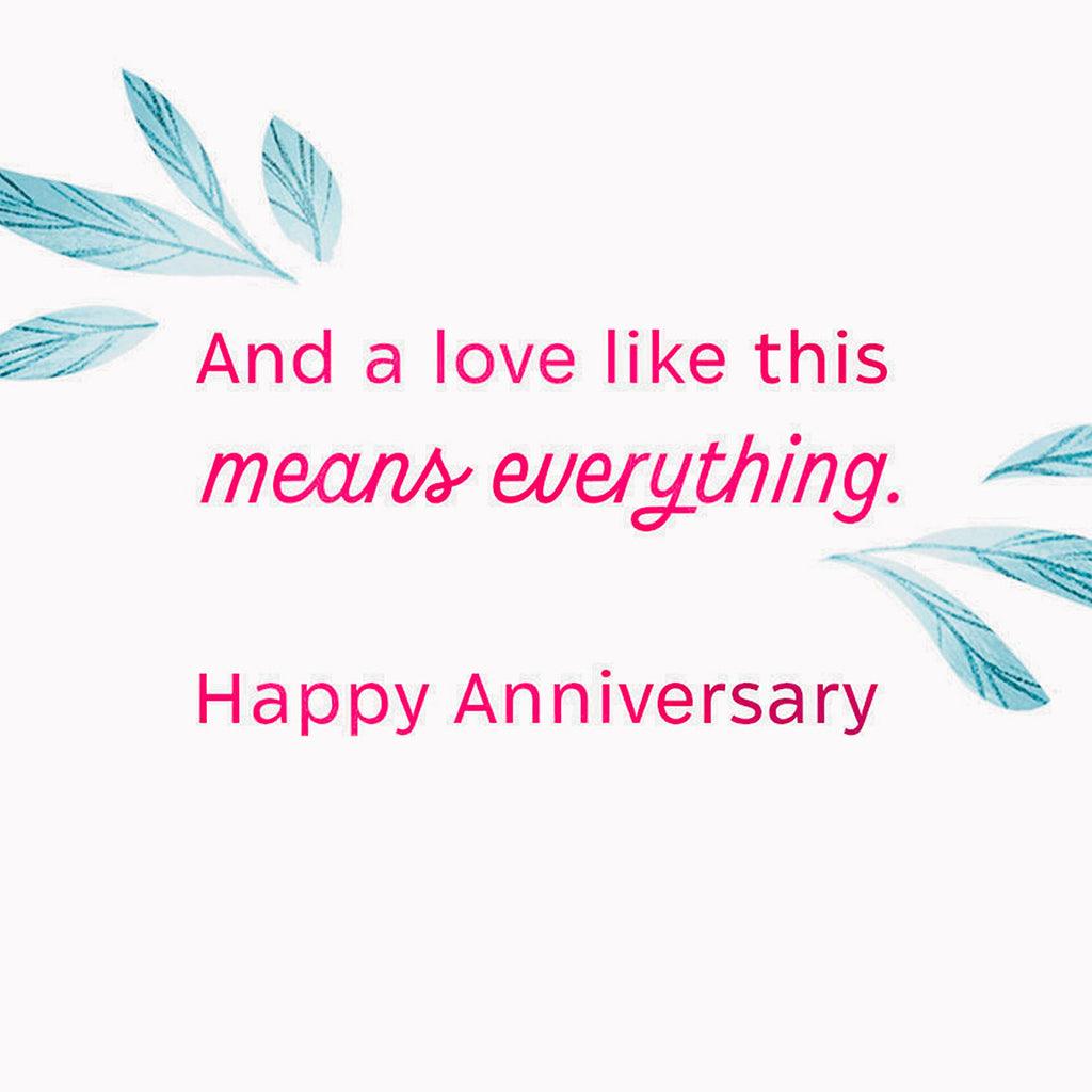 Hallmark  Love Worth Celebrating Video Greeting Anniversary Card