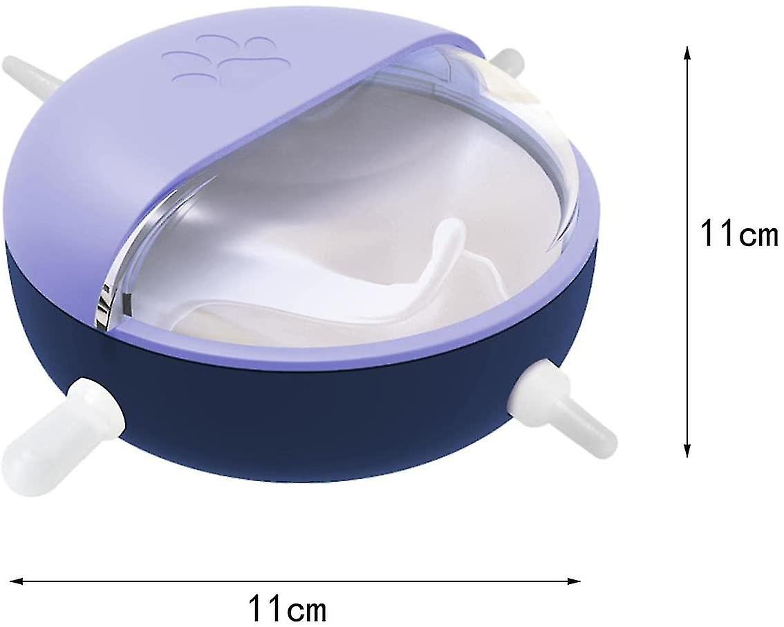 Puppy Nipples Feeder， Multi-mouthed Pet Silicone Bionic Milk Bowl