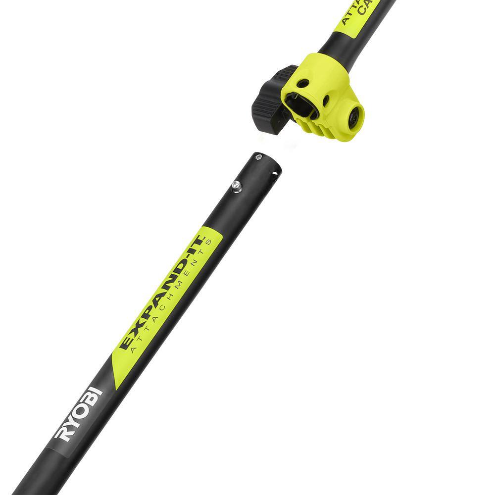 RYOBI ONE+ HP 18V Brushless 15 in. Attachment Capable String Trimmer with 6.0 Ah Battery and Charger P20220