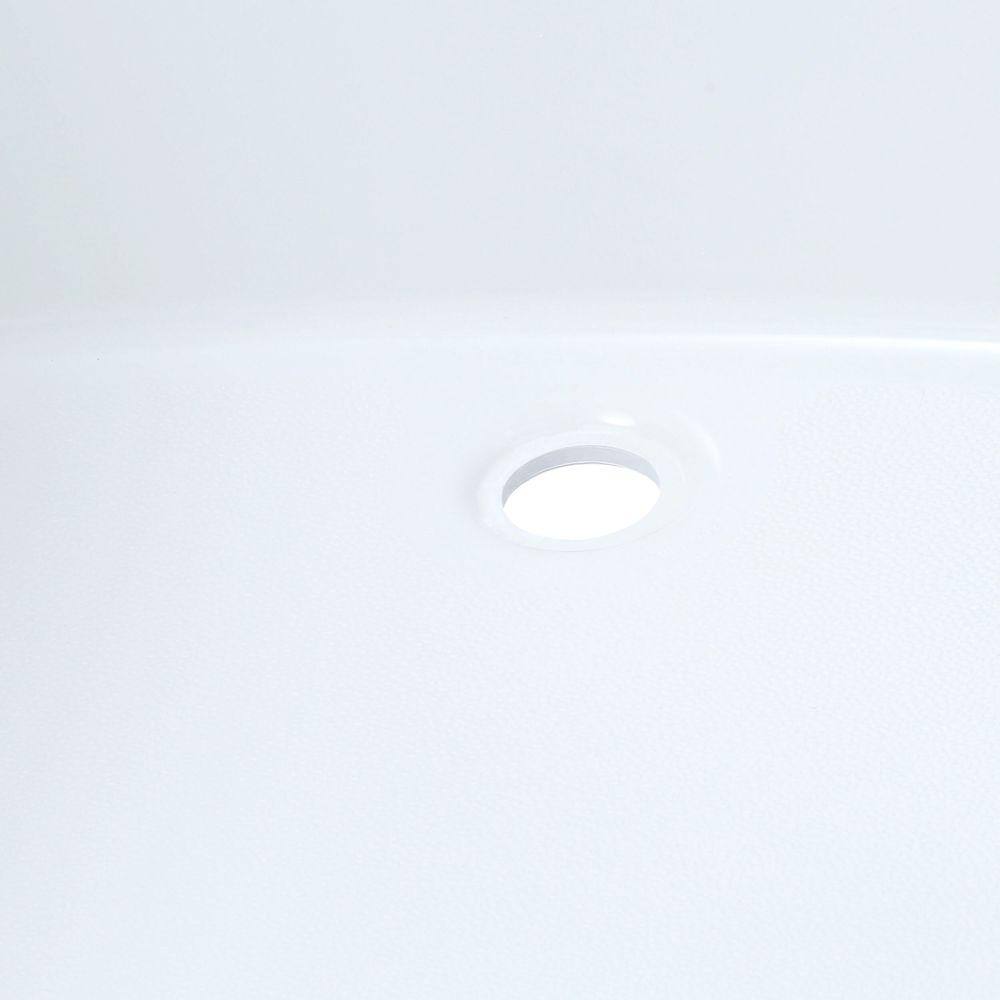 STERLING Ensemble 5 ft. Left Drain Rectangular Alcove Bathtub in White 71121110-0