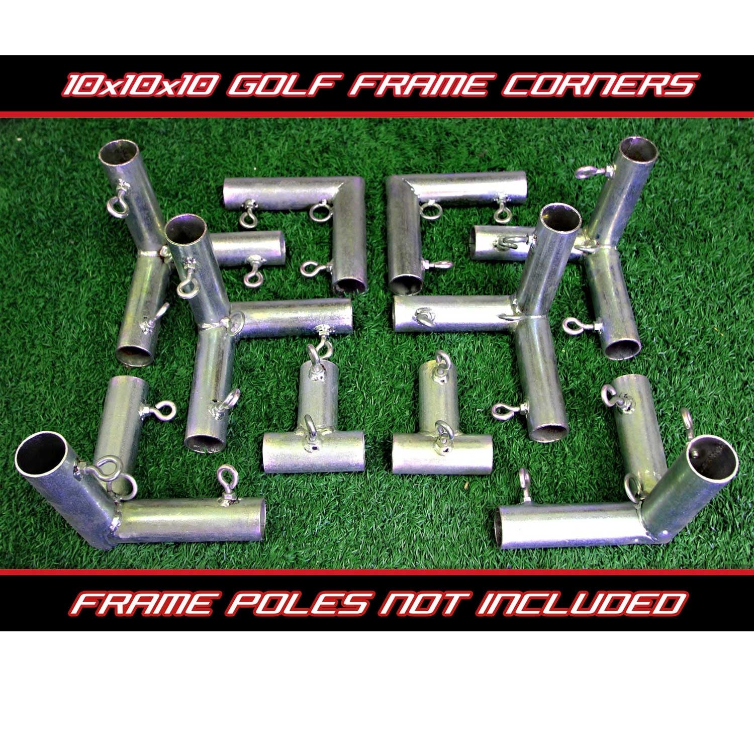 Cimarron 10x10x10 Golf Frame Corners