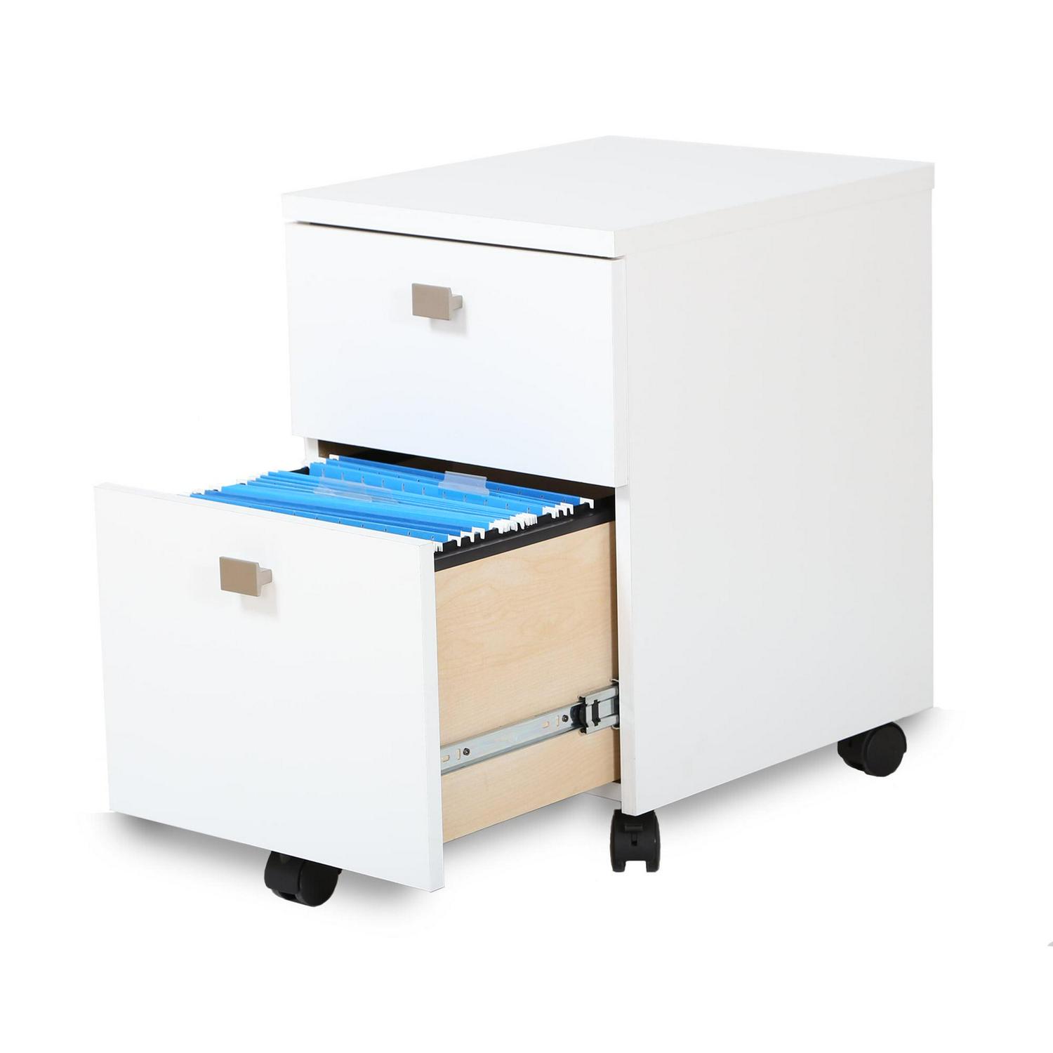 Interface 2 Drawer Mobile File Cabinet by South Shore  Crowdfused