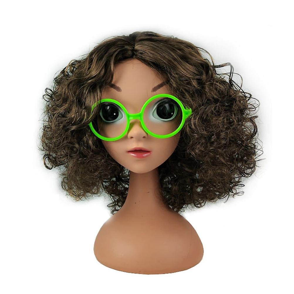 Children Cosplay Costume Props Glasses Earrings Show Fancy Dress Accessories for Kids Party Decoration