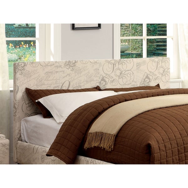 Porch and Den Harman Adjustable Upholstered Conversion Headboard - - 20831055