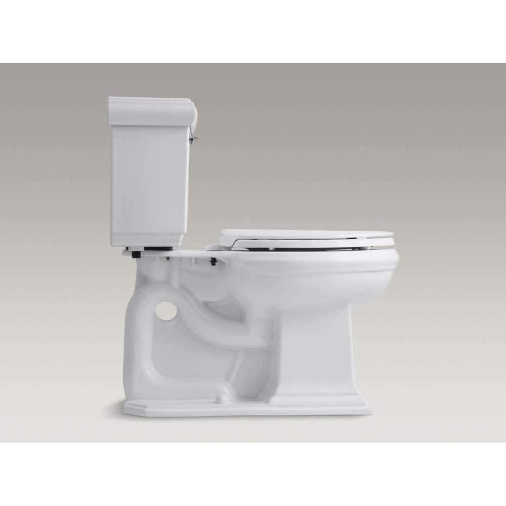 KOHLER Memoirs Classic 2Piece 128 GPF Single Flush Elongated Toilet with AquaPiston Flush Technology in White