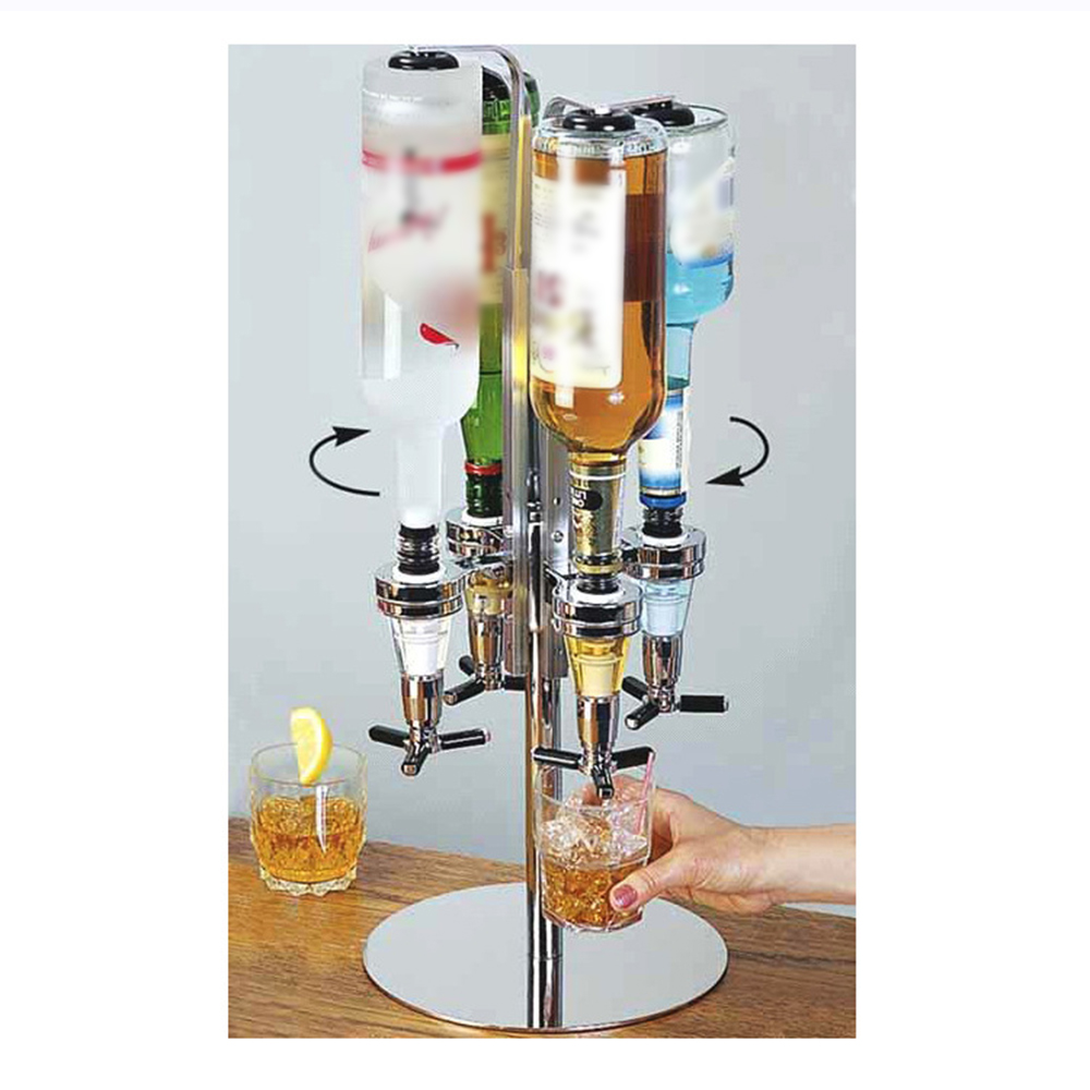 TOOL1SHOoo Liquor Wine Dispenser 25ml Bottle Dispenser Bar Dispenser 4/6 Head Fancy Wine Bottle