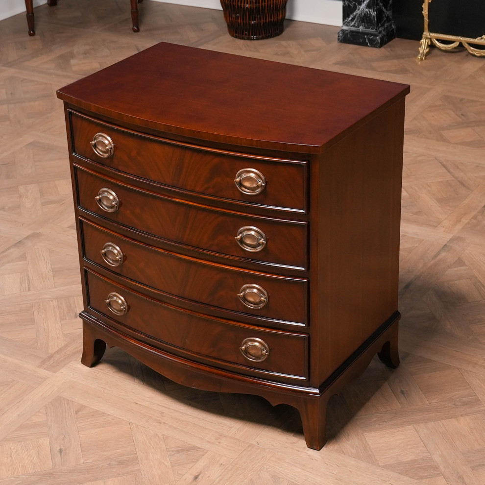 Small Mahogany Chest With Drawers   Traditional   Accent Chests And Cabinets   by Niagara Furniture  Houzz