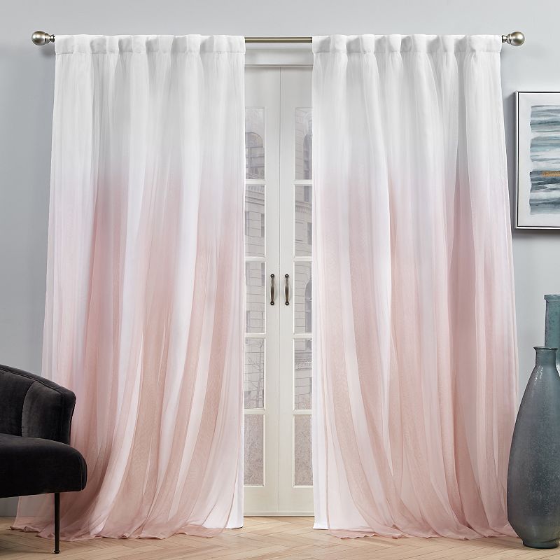 Exclusive Home 2-pack Crescendo Lined Blackout Window Curtains