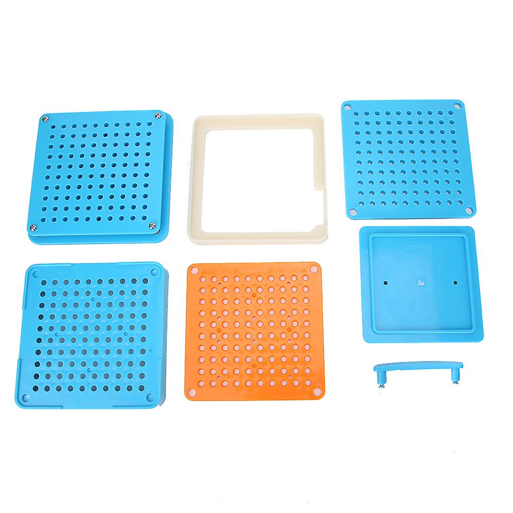 100 Holes Capsule Filler Manual Diy Capsule Powder Pressing Filling Machine Board Tool