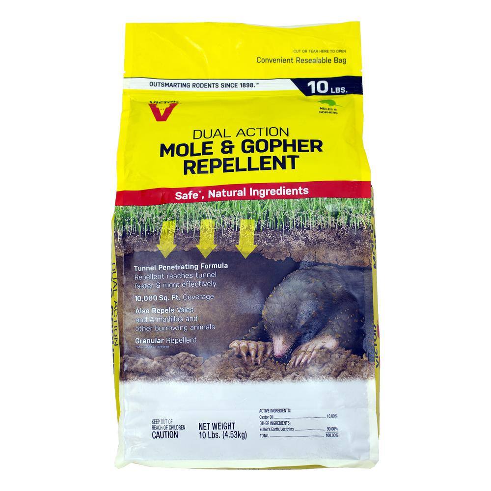 Victor 10 lbs. Mole and Gopher Repellent Granules M7002-2