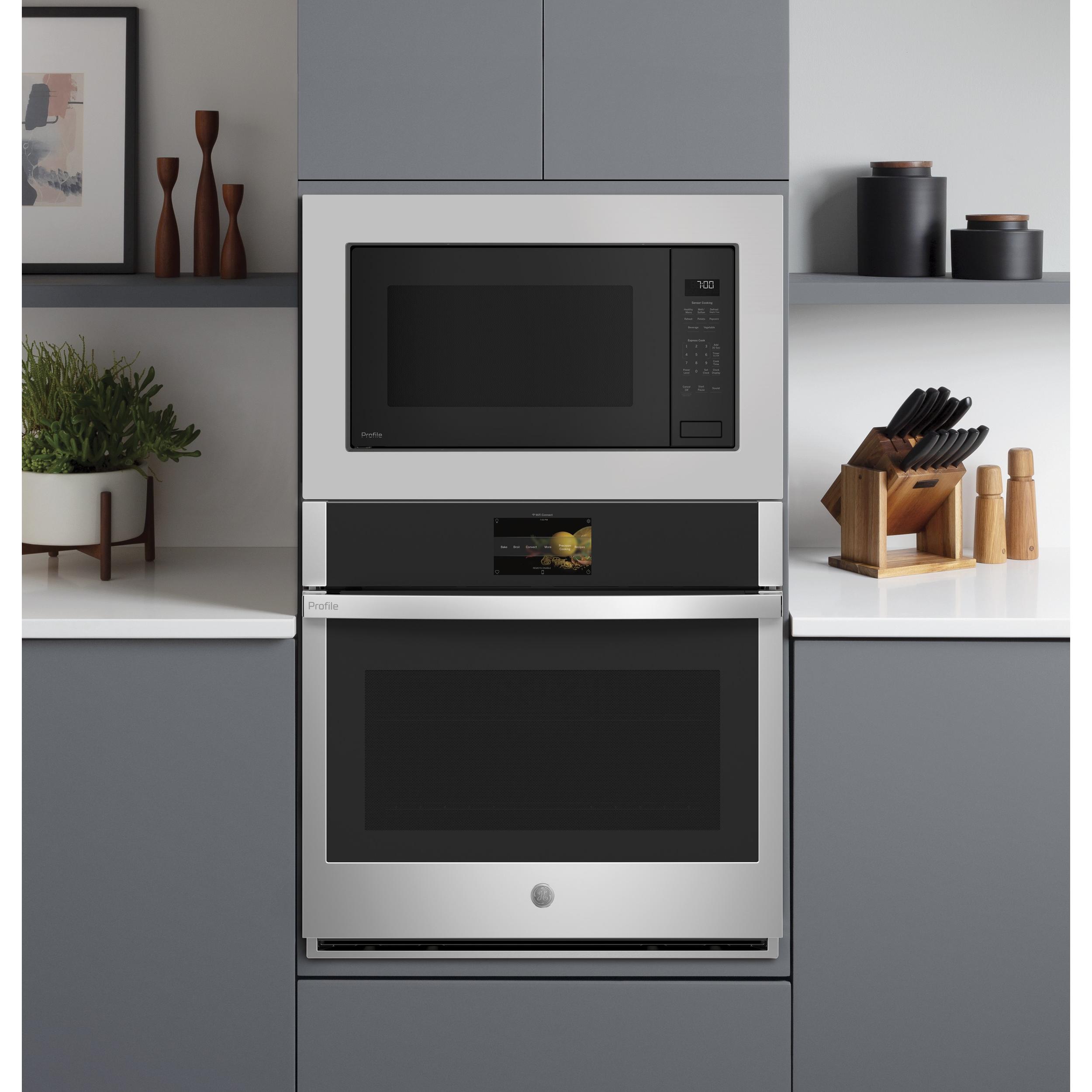 GE Profile 30-inch, 5 cu. ft.  Built-in Single Wall Oven with Convection PTS9000SNSS