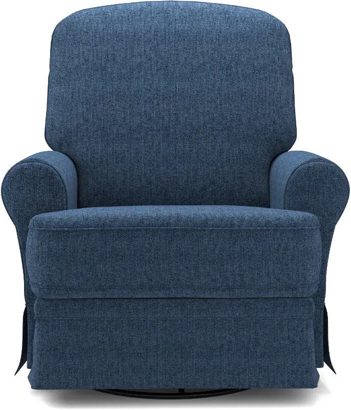 Juliana Blue Power Glider Recliner with Swivel