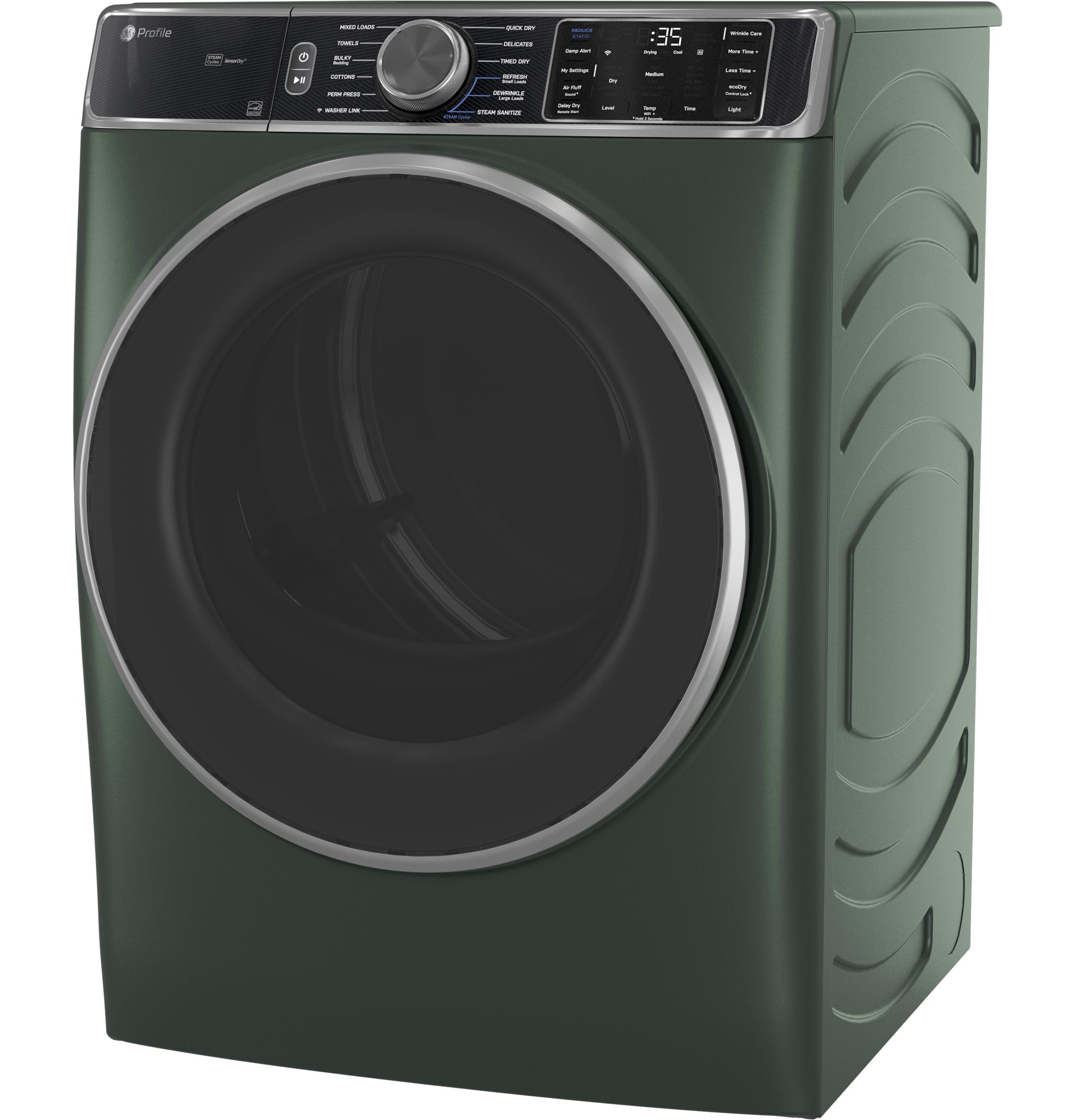 Ge Appliances PFD95ESPWGN Ge Profile™ Energy Star® 7.8 Cu. Ft. Capacity Smart Front Load Electric Dryer With Steam And Sanitize Cycle