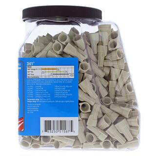 IDEAL Twister Wire Connectors 341 - Tan (500-Jar) 30-641J