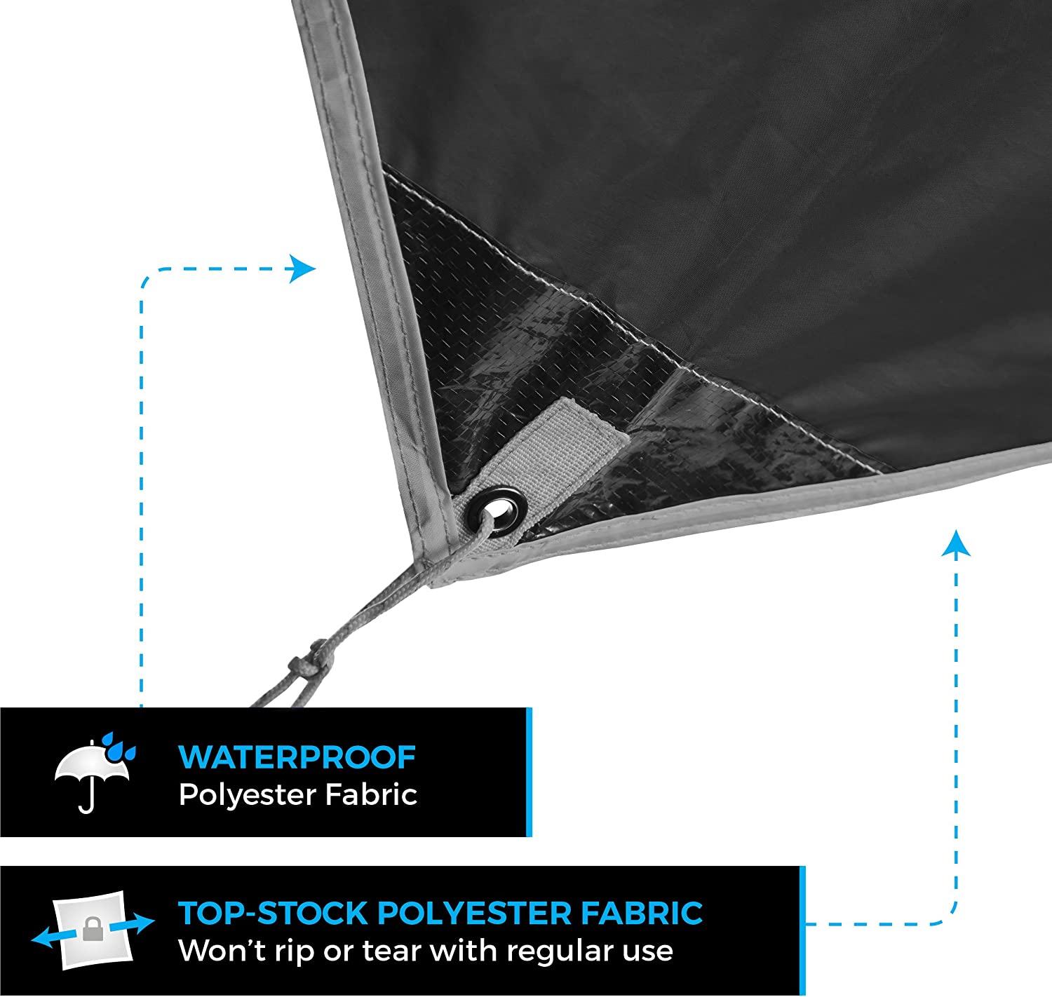 Bear Butt Double Hammock Tent Rain Fly - Cover for Camping