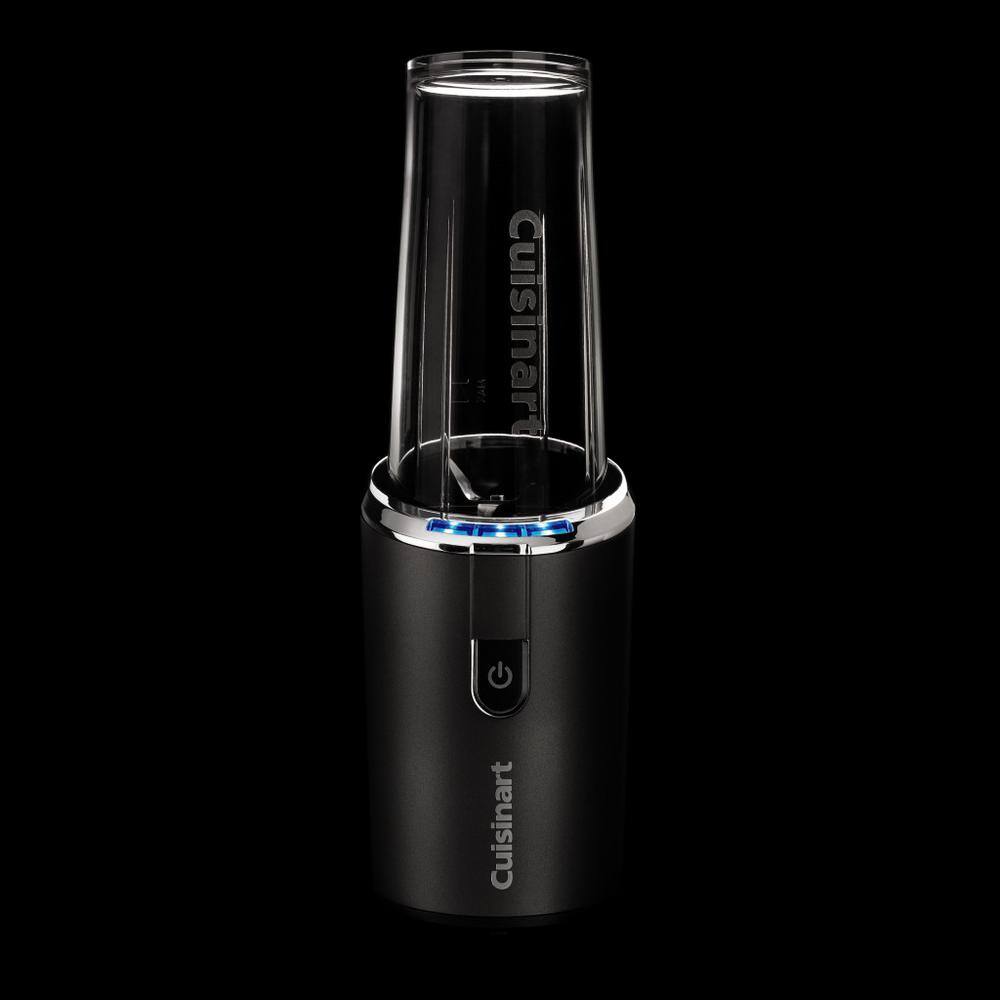 Cuisinart Evolution X 16 oz. Single Speed Silver Compact Cordless Rechargeable Blender with travel cup RPB-100