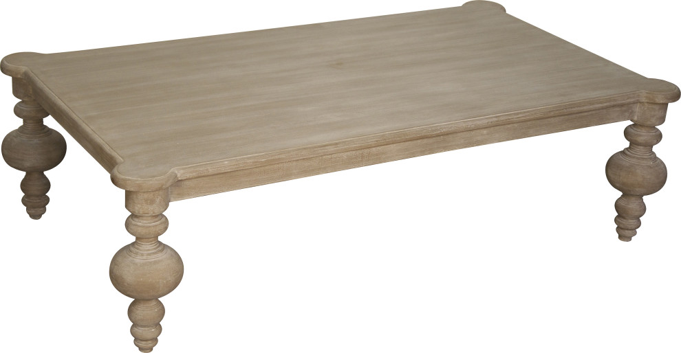 Graff Coffee Table   Traditional   Coffee Tables   by LDC Home  Houzz