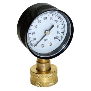 Water Source Water Test Pressure Gauge WSPGH100