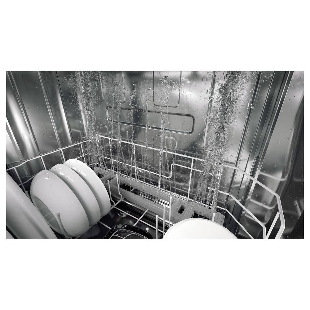 GE Profile 24 in Smart Built-In Top Control Fingerprint Resistant Stainless Steel Dishwasher wStainless Tub 3rd Rack 39 dBA PDT785SYNFS