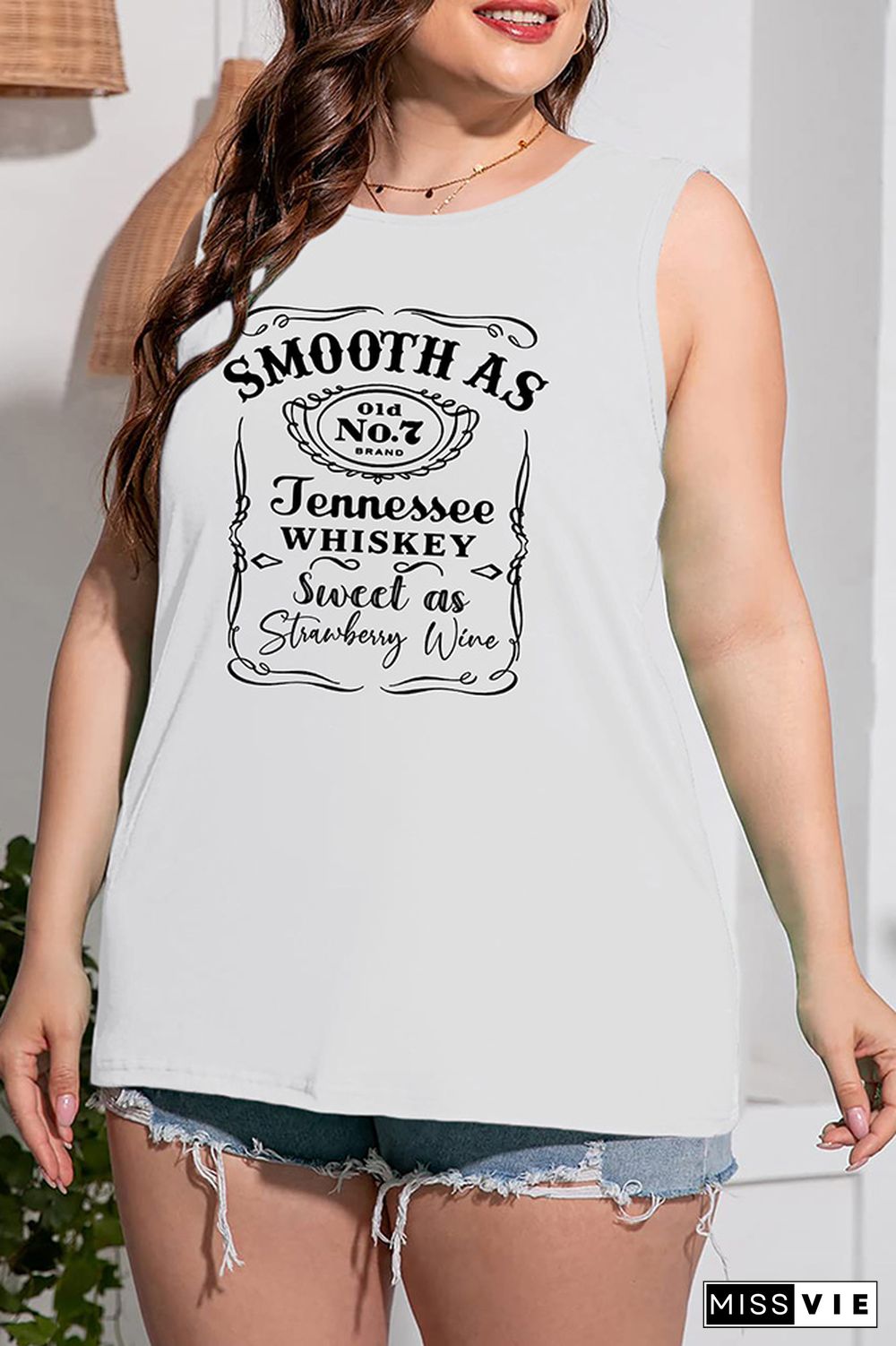 Smooth as Tennessee Whiskey Unisex Tank Top