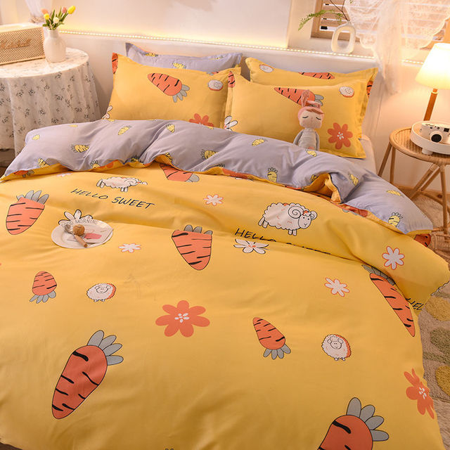 MaxComfy 100% Cotton Duvet Cover Set