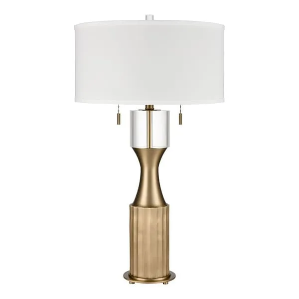 Maidenvale 33'' High 2-Light Table Lamp - Brass