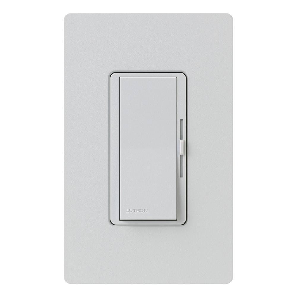 Lutron Diva Dimmer Switch for Incandescent and Halogen Bulbs 1000-WattSingle Pole or 3-Way Palladium (DVSC-103P-PD) DVSC-103P-PD