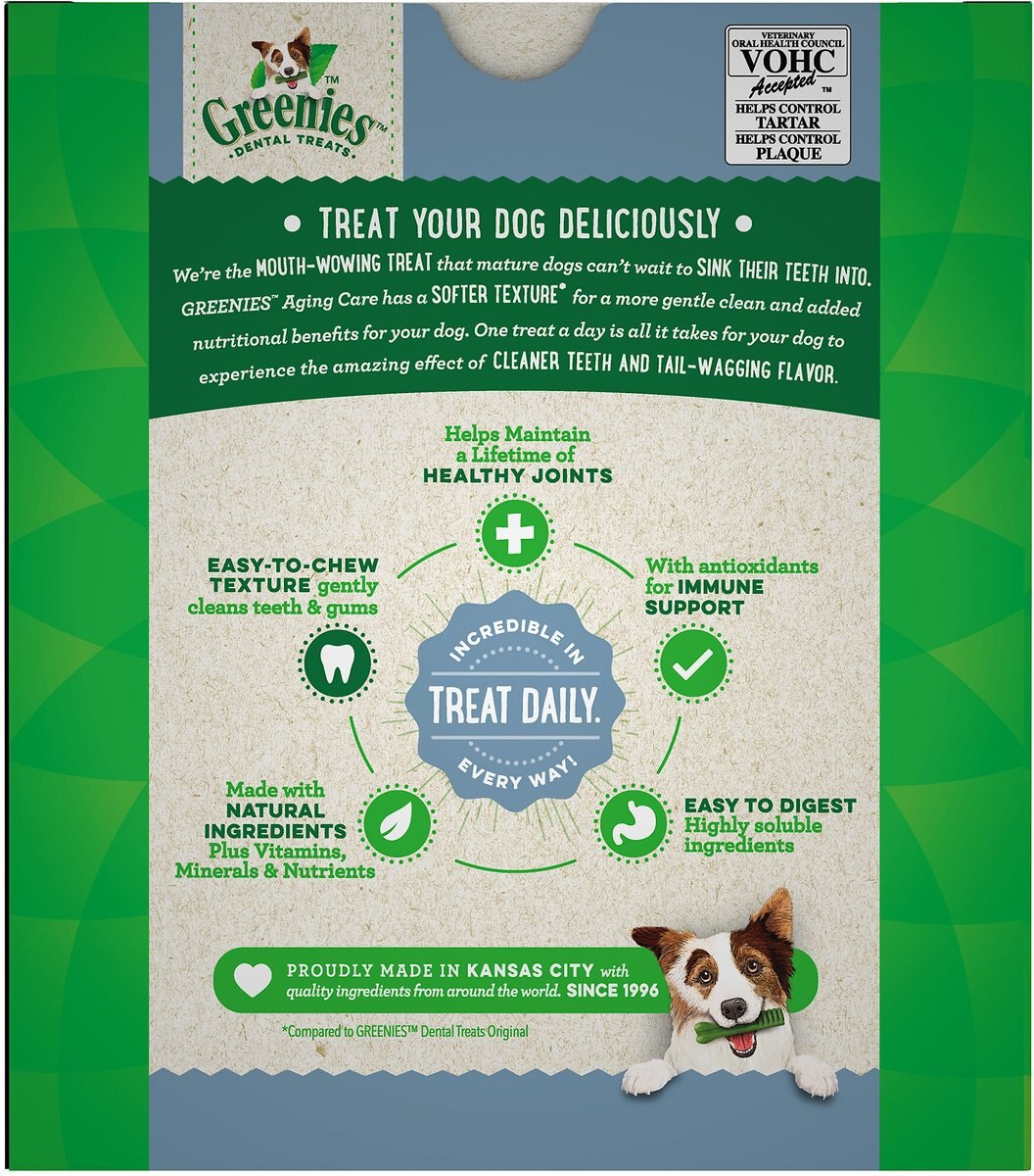 Greenies Aging Care Teenie Dental Dog Treats