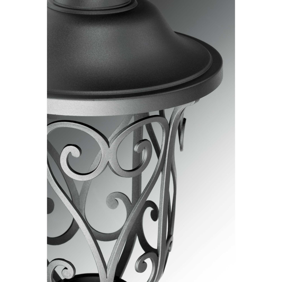 Leawood Collection LED 1 Light Hanging Lantern   Traditional   Outdoor Hanging Lights   by Buildcom  Houzz