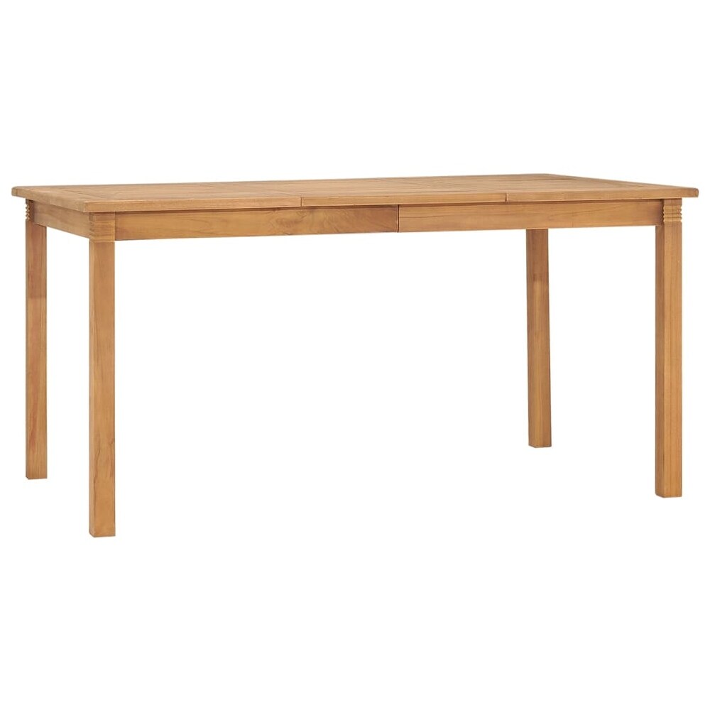 vidaXL Patio Dining Table 59.1\