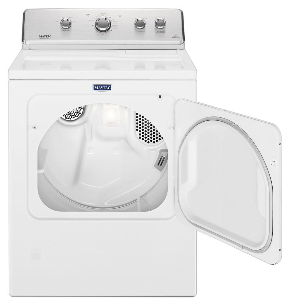 Maytag MEDC465HW Large Capacity Top Load Dryer With Wrinkle Control - 7.0 Cu. Ft.