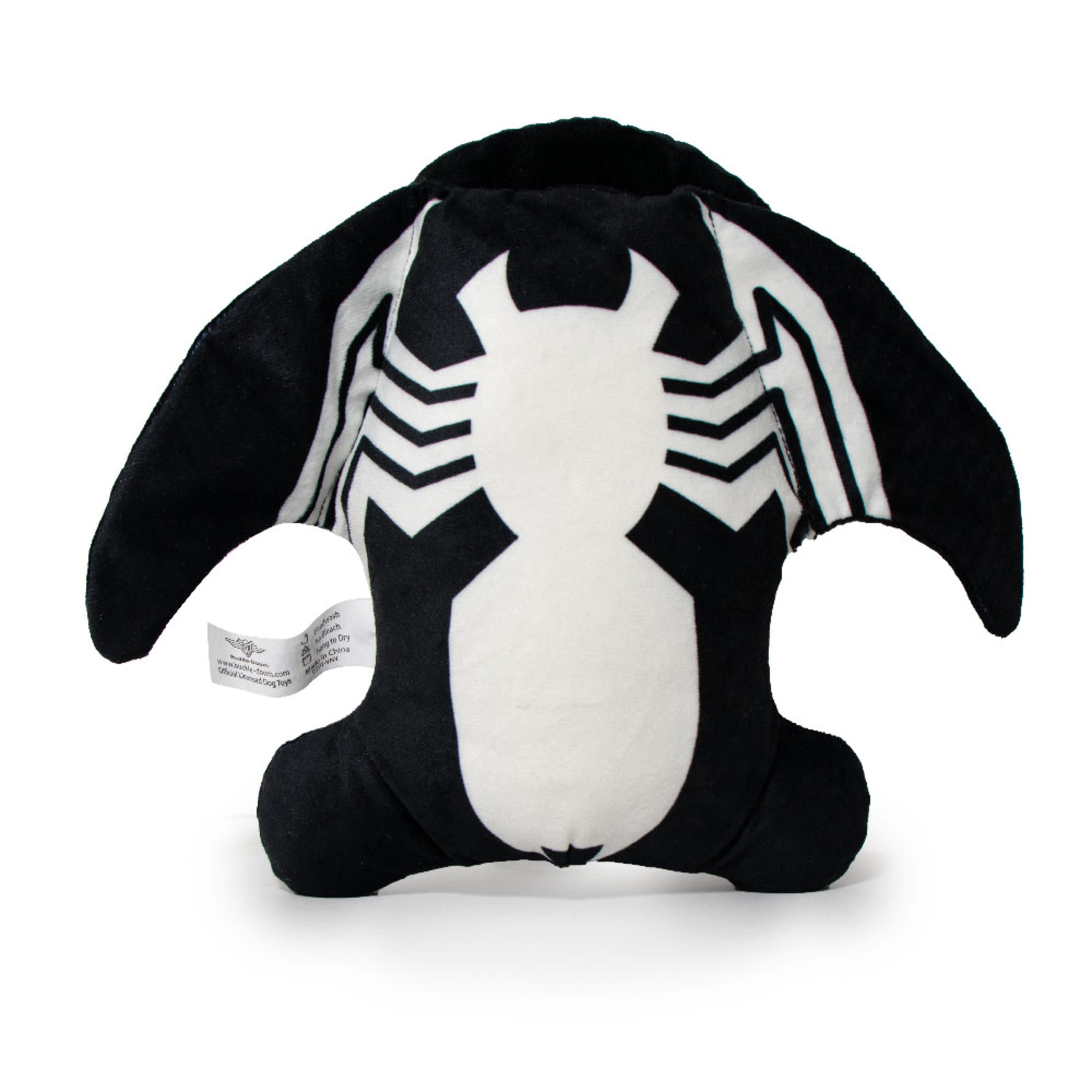 Buckle-Down Marvel Venom Kawaii Standing Pose Plush Squeaker Dog Toy， Medium