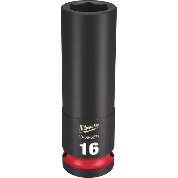 Milwaukee 1/2 Drive 16MM Deep 6 Point Socket