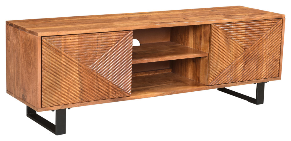 Linear TV Unit   Transitional   Entertainment Centers And Tv Stands   by Oak Idea Corporation  Houzz