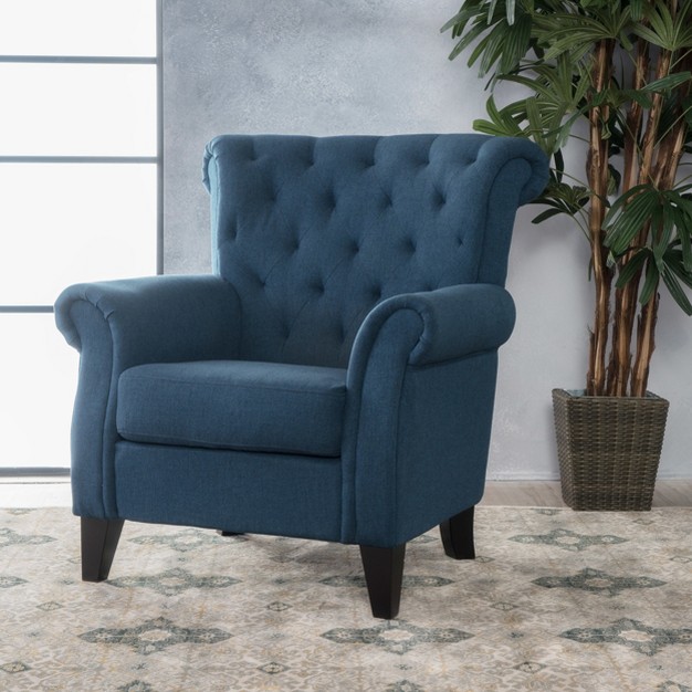 Merrit Tufted Club Chair Christopher Knight Home