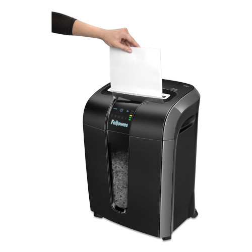 Fellowes Powershred 73Ci 100% Jam Proof Cross-Cut Shredder， 12 Manual Sheet Capacity (4601001)