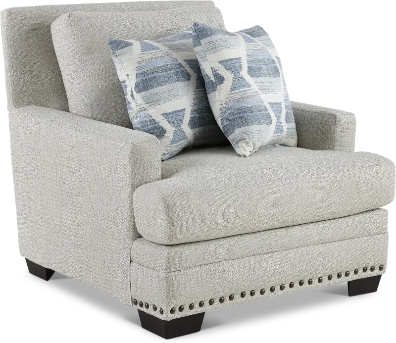 Modern Farmhouse Gray Chair