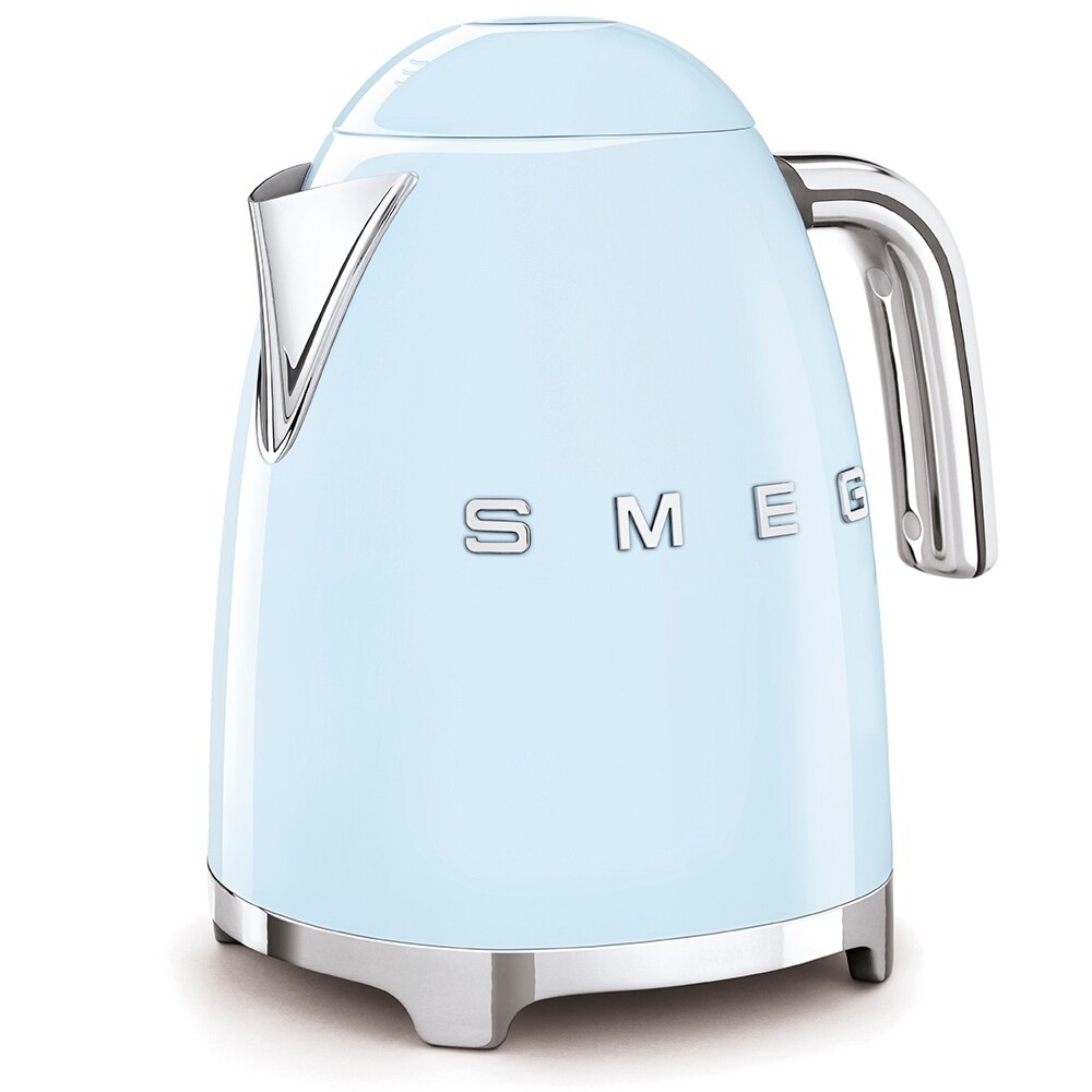 Smeg 50's Retro Style Aesthetic Electric Kettle  Pastel Blue