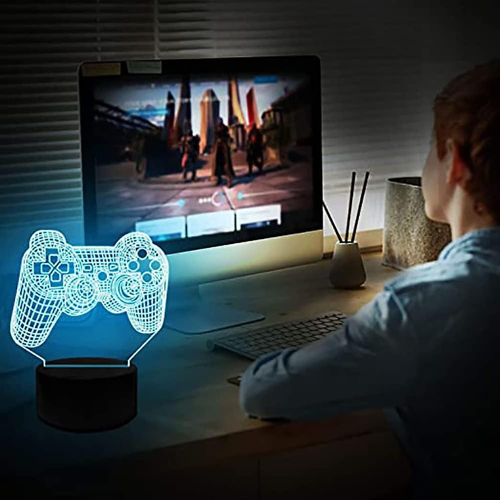 Creative Esports Atmosphere Light Game Controller 3d Night Light